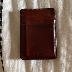BOSCA MENS MONEY CLIP WALLET